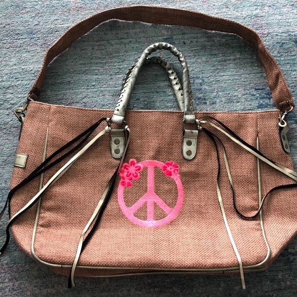 Barthelemy Rose Peace Tote - NWOT - Picture 2 of 8